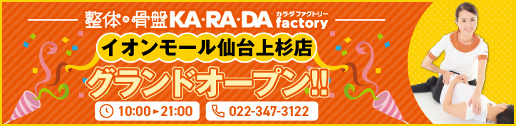 整体x骨盤 KA・RA・DA factory