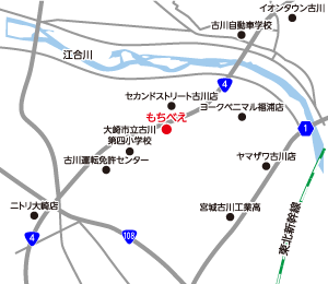 なるみ観光ストアー地図